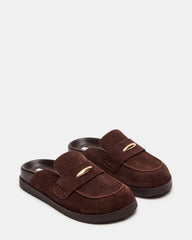 TOBIN BROWN SUEDE