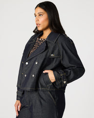 SIRUS DENIM JACKET INDIGO