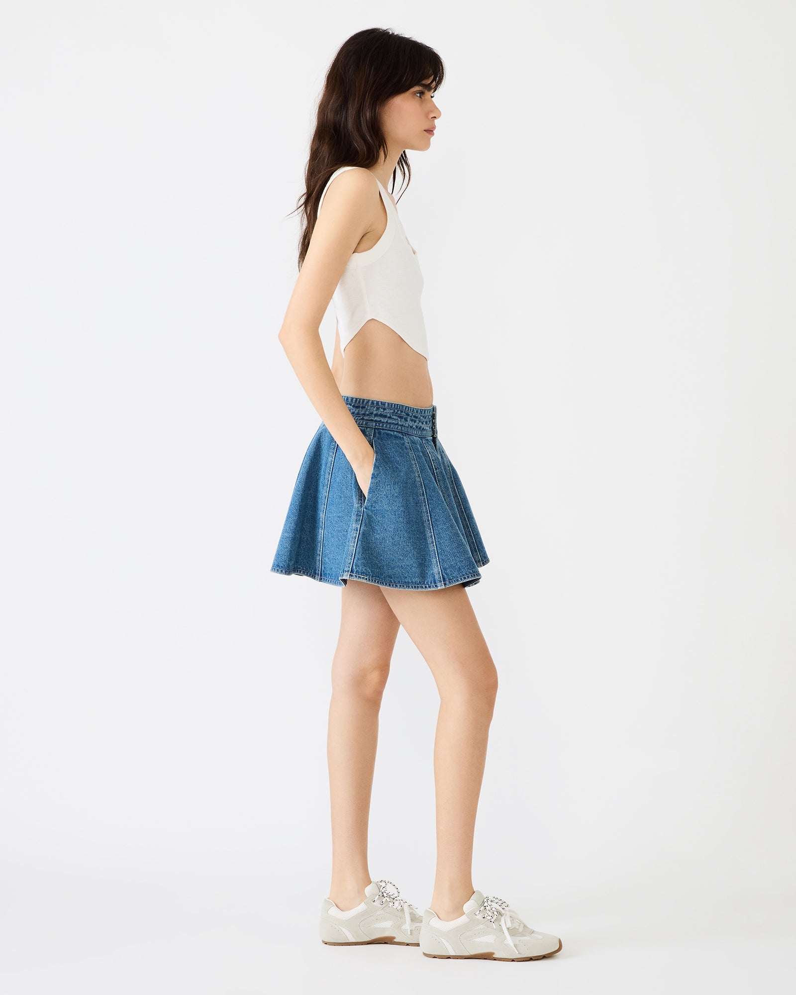 LILLIANY SKIRT ARUBA BLUE